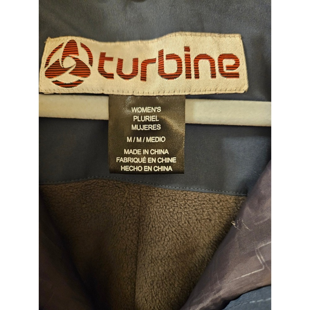 Turbine Team Alaska Arctic Winter Games Anorak Jacket Gray Womens Medium - Picture 4 of 16